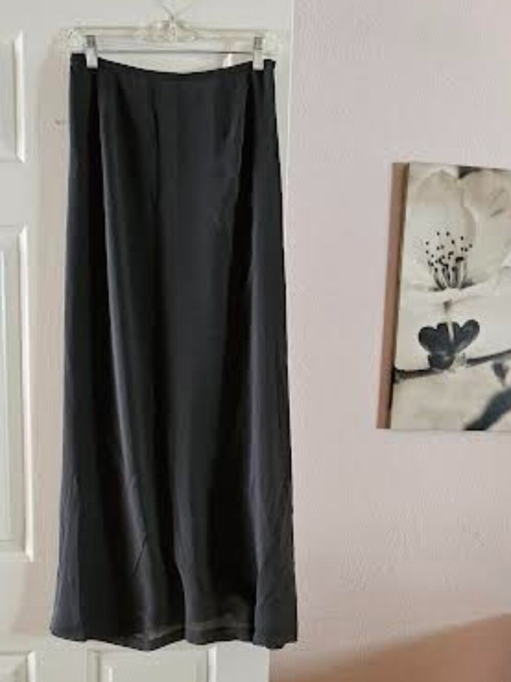 Banana Republic Maxi Grey Skirt - Grey Goth - Picture 2 of 9